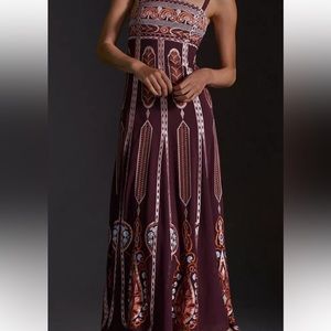 Anthropologie Embroidered Dress
